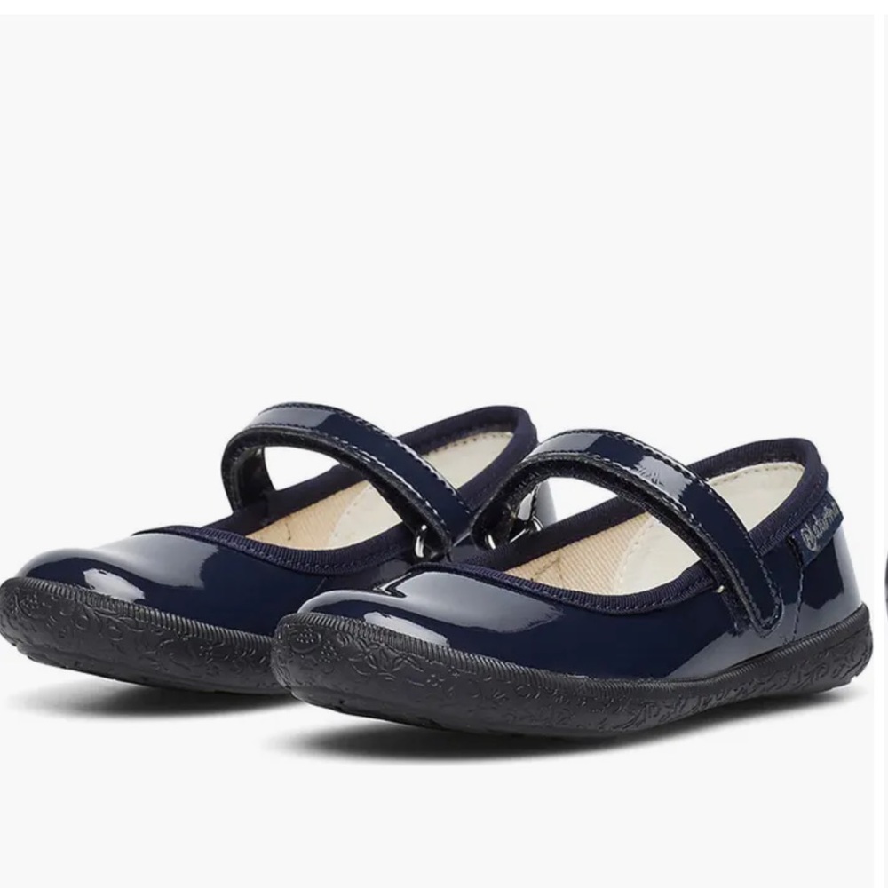 NWT Naturino Pavia Mary Jane Flat in Navy Blue